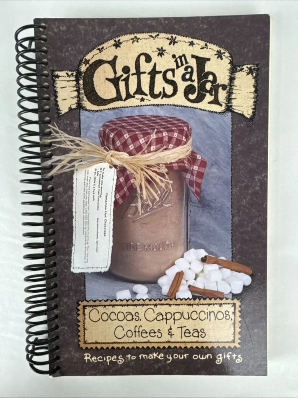 Gifts in a Jar Recipes Cookbooks 2002 Set of 2 Books holiday gifts mom grandma